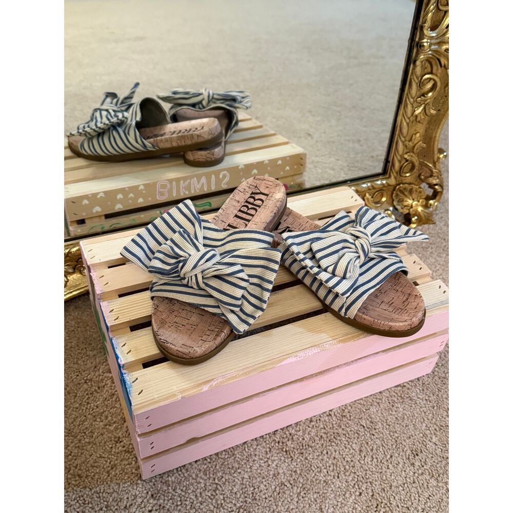 Like New Sam & Libby Bow Sandals - Women's Size 7